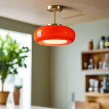 Cargar imagen en el visor de la galería, Alfred - Lámpara de techo circular de cristal