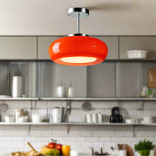 Cargar imagen en el visor de la galería, Alfred - Lámpara de techo circular de cristal