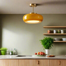 Cargar imagen en el visor de la galería, Alfred - Lámpara de techo circular de cristal