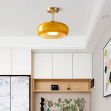 Cargar imagen en el visor de la galería, Alfred - Lámpara de techo circular de cristal