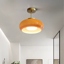 Cargar imagen en el visor de la galería, Alfred - Lámpara de techo circular de cristal