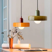 Load image into Gallery viewer, Bauhaus Style Colorful Glass Pendant Lights