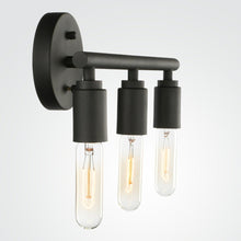 Load image into Gallery viewer, Modern Three-Bulb Vanity Light