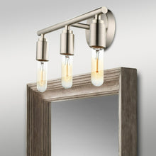 Load image into Gallery viewer, Modern Three-Bulb Vanity Light