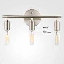 Load image into Gallery viewer, Modern Three-Bulb Vanity Light