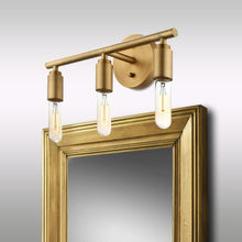 Load image into Gallery viewer, Modern Three-Bulb Vanity Light