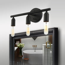 Load image into Gallery viewer, Modern Three-Bulb Vanity Light