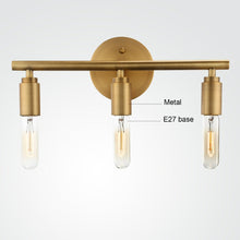 Load image into Gallery viewer, Modern Three-Bulb Vanity Light