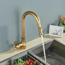 Load image into Gallery viewer, Antique Bronze Touch Control Kitchen Faucet