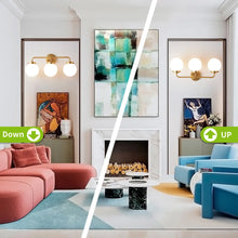 Load image into Gallery viewer, Three-Bulb Wall Light Orientations
