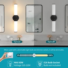 Cargar imagen en el visor de la galería, Avalon - Aplique de pared/tocador de dos focos