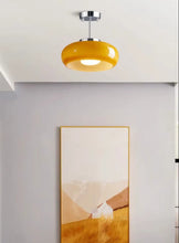 Cargar imagen en el visor de la galería, Alfred - Lámpara de techo circular de cristal