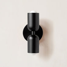 Load image into Gallery viewer, Colorful Minimalist Two-Bulb Wall Sconce