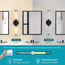 Cargar imagen en el visor de la galería, Avalon - Aplique de pared/tocador de dos focos