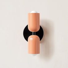 Load image into Gallery viewer, Colorful Minimalist Two-Bulb Wall Sconce