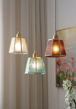 Charger l'image dans la galerie, vintage style stained glass pendant lights