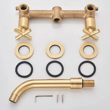 Charger l'image dans la galerie, Robinet mural rétro à deux poignées