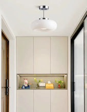 Cargar imagen en el visor de la galería, Alfred - Lámpara de techo circular de cristal