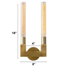 Load image into Gallery viewer, Wilken - Modern Single & Two-Bulb Wall Sconces