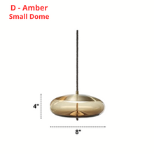 Charger l'image dans la galerie, Suspensions nordiques en corde et verre