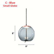 Charger l'image dans la galerie, Suspensions nordiques en corde et verre