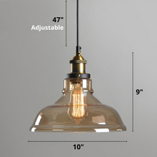 Load image into Gallery viewer, Vintage Glass Pendant Lights
