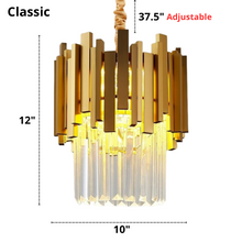 Charger l'image dans la galerie, Persée - Suspensions modernes en cristal de verre