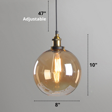 Load image into Gallery viewer, Vintage Glass Pendant Lights
