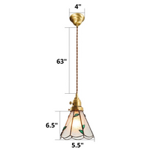 Charger l'image dans la galerie, Suspensions en verre colorées