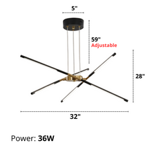 Charger l'image dans la galerie, Linus - Lustre LED moderne