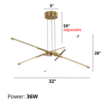 Charger l'image dans la galerie, Linus - Lustre LED moderne