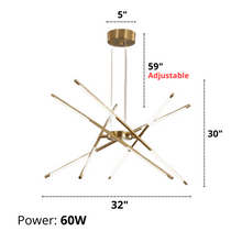 Charger l'image dans la galerie, Linus - Lustre LED moderne