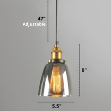Load image into Gallery viewer, Vintage Glass Pendant Lights