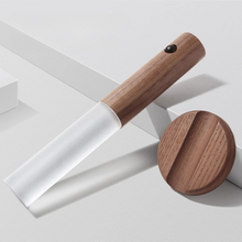 Load image into Gallery viewer, Walnut wood modern style wall light