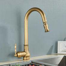 Load image into Gallery viewer, Atticus - Rustic Retractable Faucet