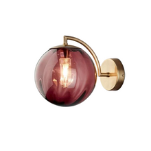 Load image into Gallery viewer, Arden - Glass Globe Wall Sconce