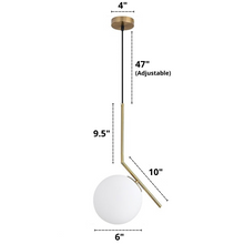 Load image into Gallery viewer, Nordic Glass Pendant Lights