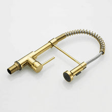 Load image into Gallery viewer, Teagan - Single-Hole Detachable Kitchen Faucet with Pull-Down Spring Water Spout
