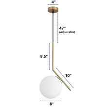 Load image into Gallery viewer, Modern Nordic Glass Pendant Lights