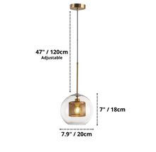 Load image into Gallery viewer, Adonia - Glass Pendant Lights