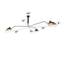 Charger l'image dans la galerie, small three head richmond light fixture