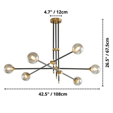 Load image into Gallery viewer, Verona - Modern Multi-Bulb Light Fixture