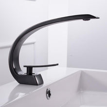 Load image into Gallery viewer, Modern Curved Bathroom Faucet