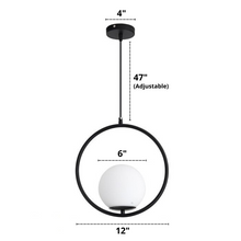 Load image into Gallery viewer, Nordic Glass Pendant Lights
