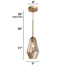 Charger l'image dans la galerie, Felix - Suspensions modernes en verre