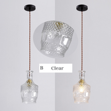 Load image into Gallery viewer, Glass Jar Pendant Lights