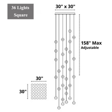 Charger l'image dans la galerie, Terra - Lustre moderne à plusieurs ampoules