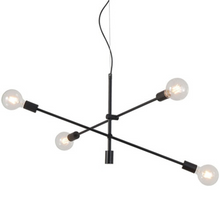 Load image into Gallery viewer, Modern Angled Multi-Bulb Pendant Light Fixture