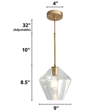 Charger l'image dans la galerie, Felix - Suspensions modernes en verre