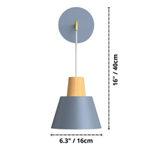 Load image into Gallery viewer, original hanging modern nordic wall lights dimensions